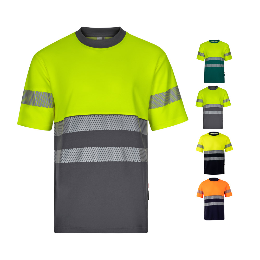 Reflecterende Piqué T-shirt - Veulen