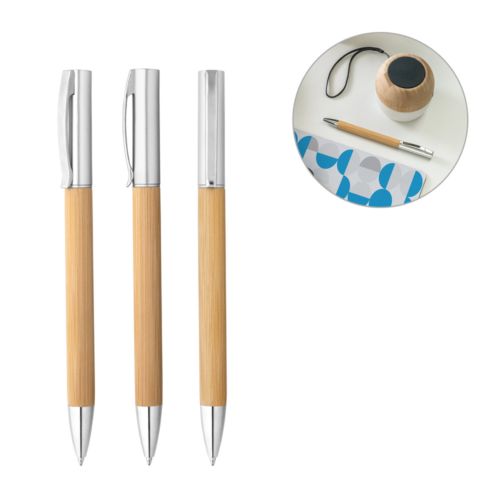Bamboe Twist-Balpen - Hoegaarden