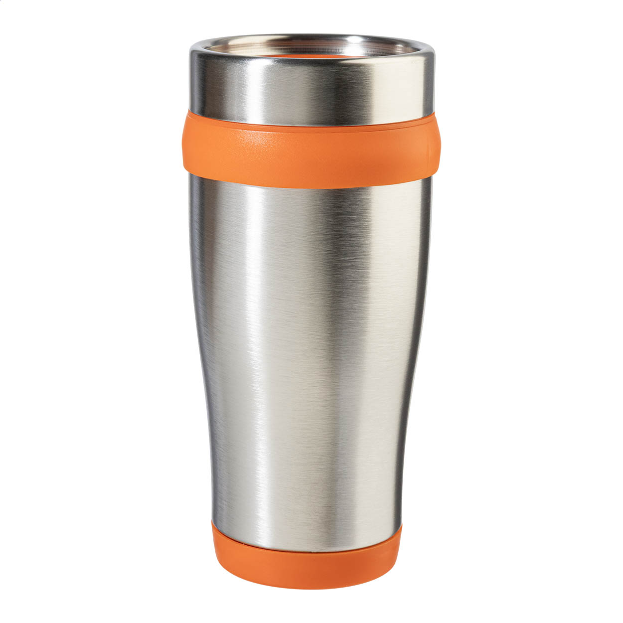 Caprol thermobeker van dubbelwandig RVS, 450 ml, met uw logo bedrukken met logo