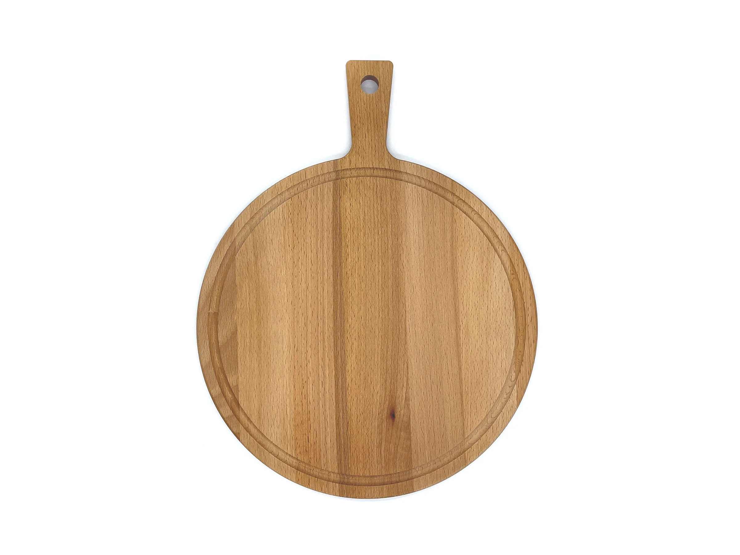 Ronde Beukenhouten Serveerplank - Buggenhout