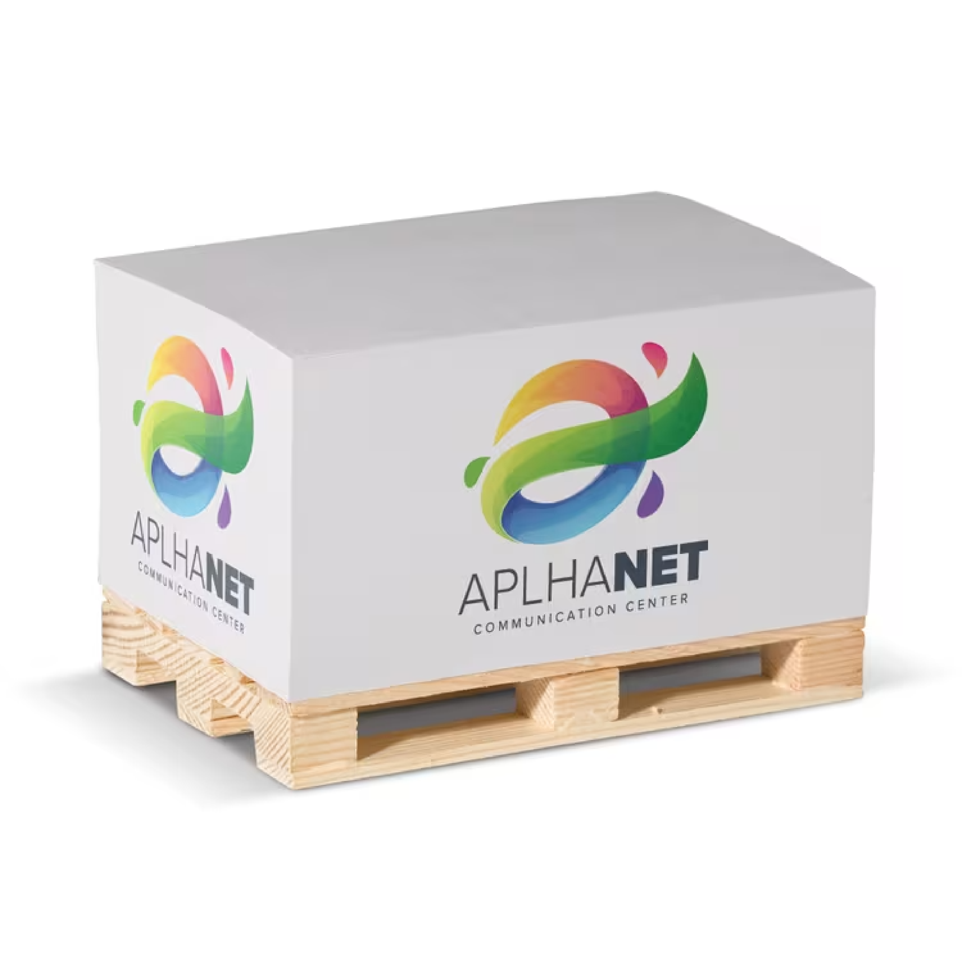 Bloc rectangulaire 12x8x6cm FSC et palette