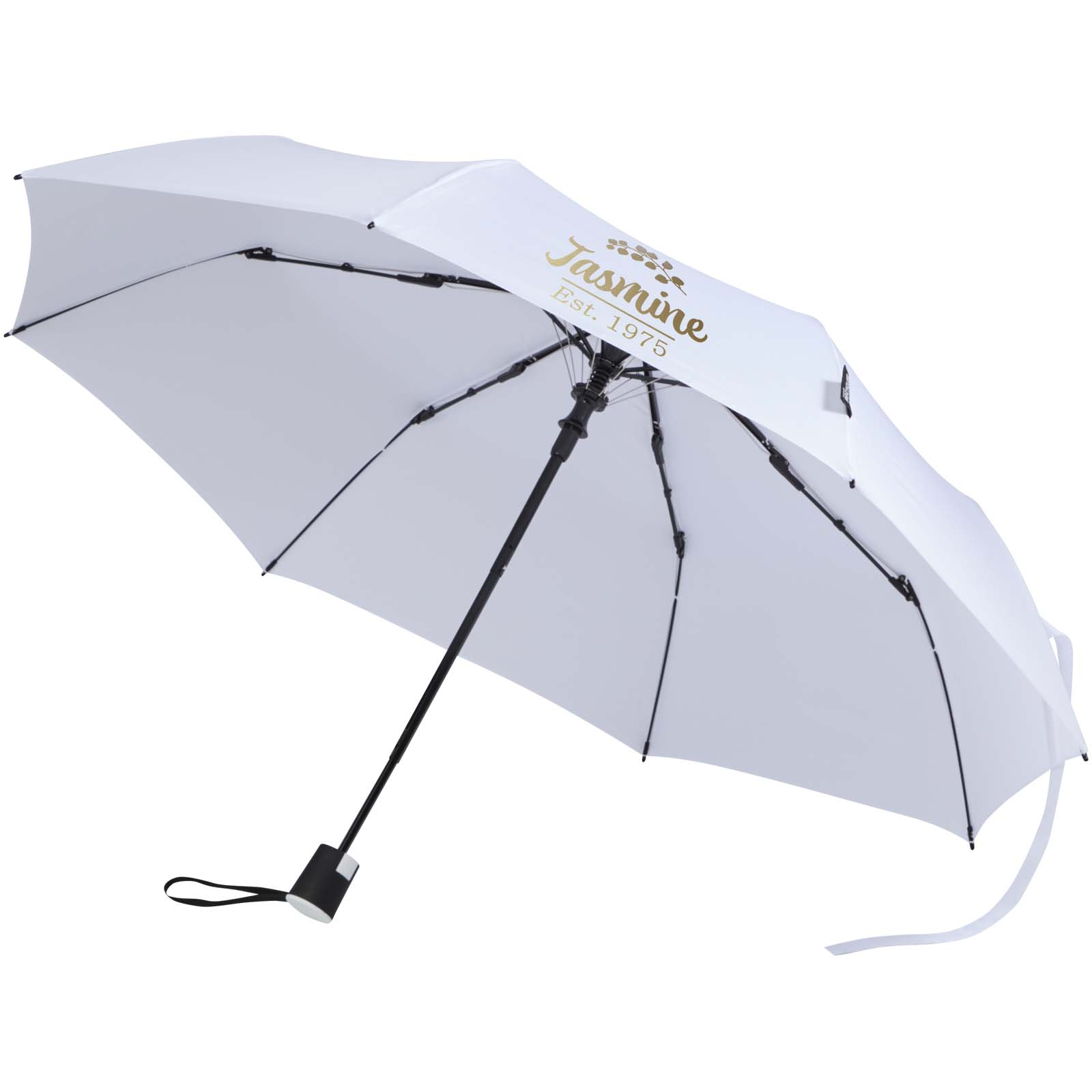 Agnes 21" opvouwbare paraplu met automatische opening van RPET