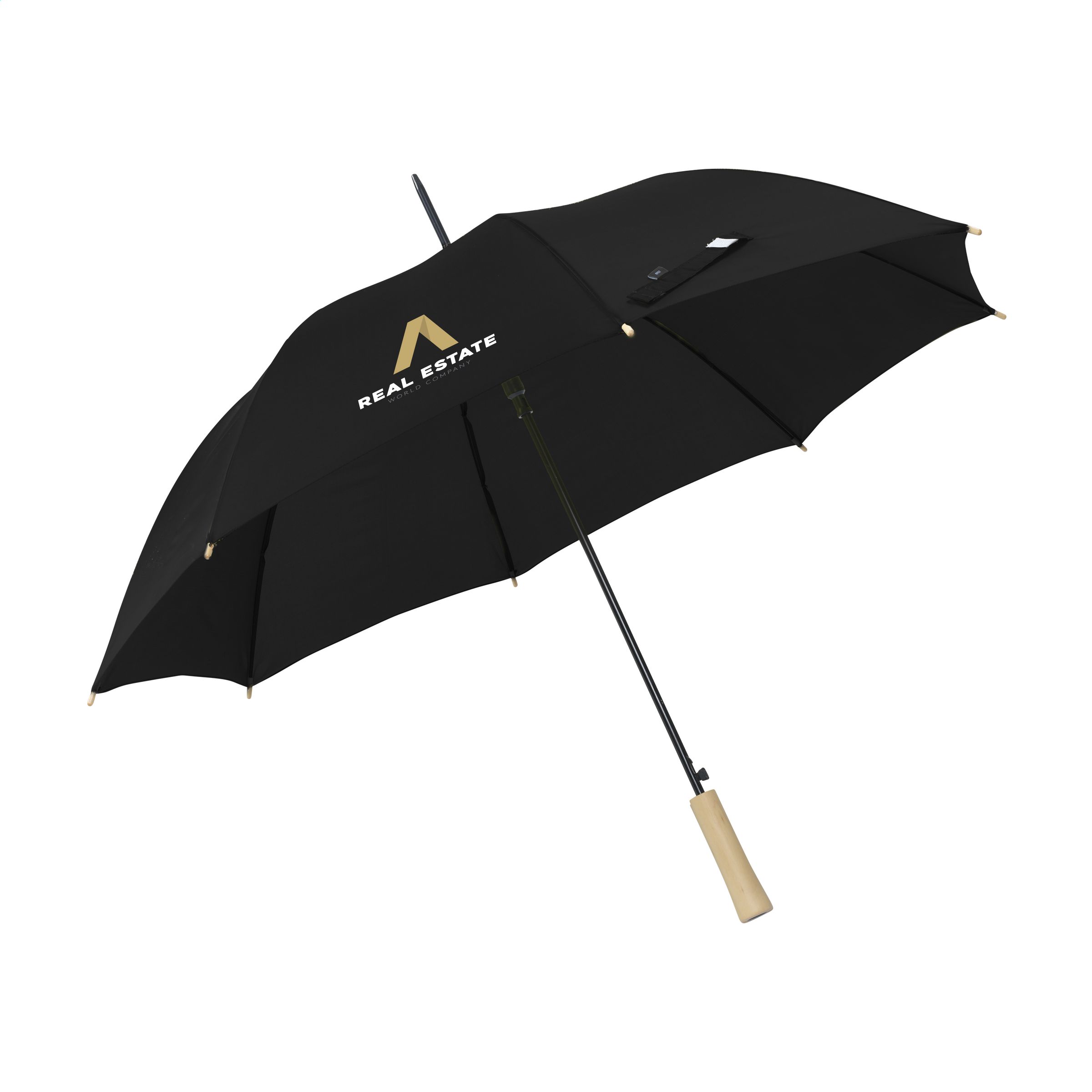 Regenboog RPET paraplu 58 cm - Kruisem