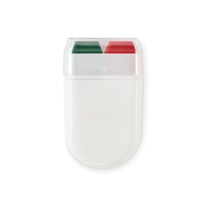 Lichaamsverfstick vlagkleuren bedrukken met logo