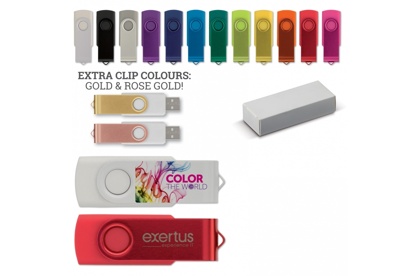 Twist USB Stick 8GB - Pepingen