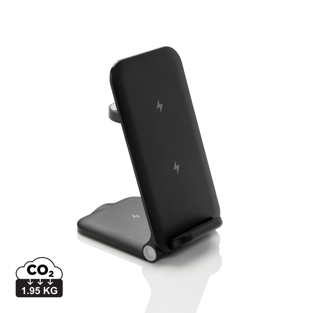 Duurzaam Draadloos Oplaadstation 3-in-1 - Meerhout