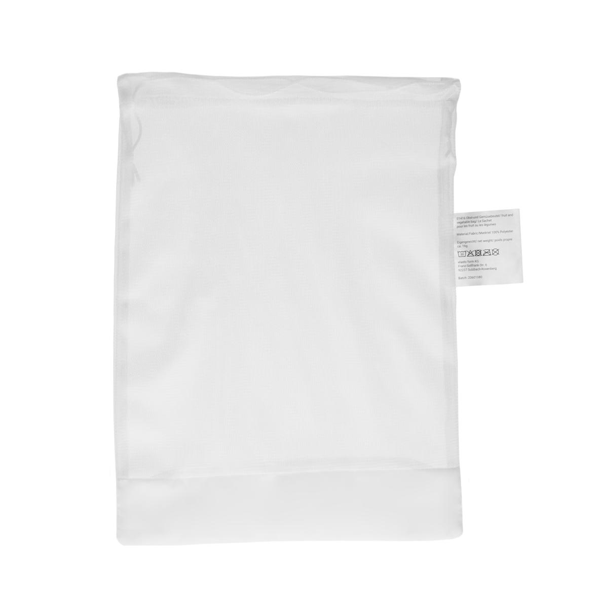 Fruit- en groentezak met textielinzet, medium - Herk-de-Stad