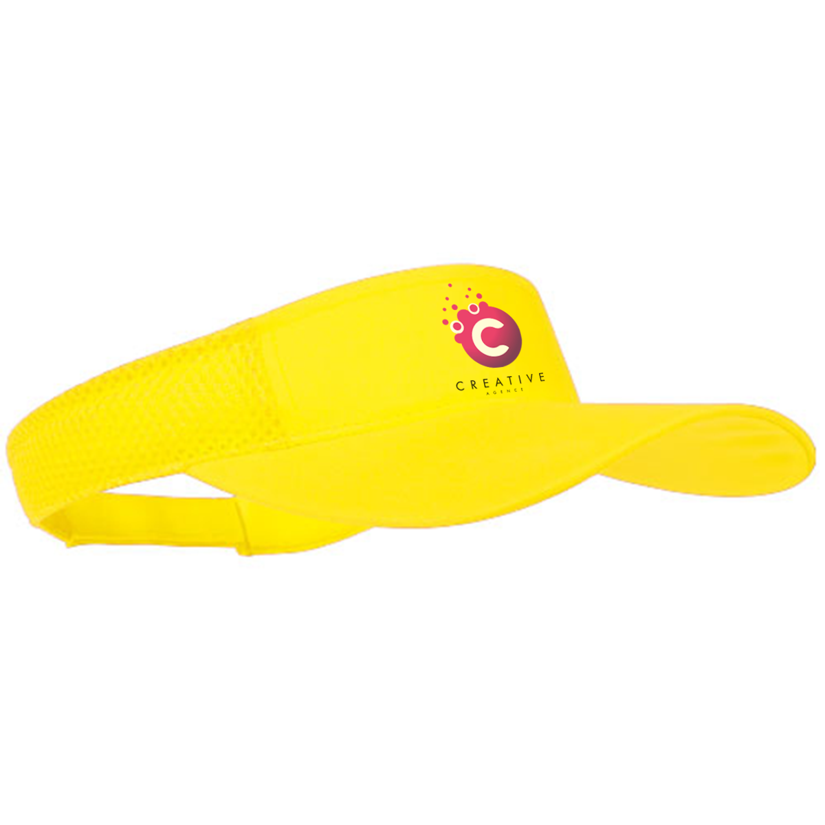 Zonnevizier met verstelbare klittenbandsluiting - Laakdal