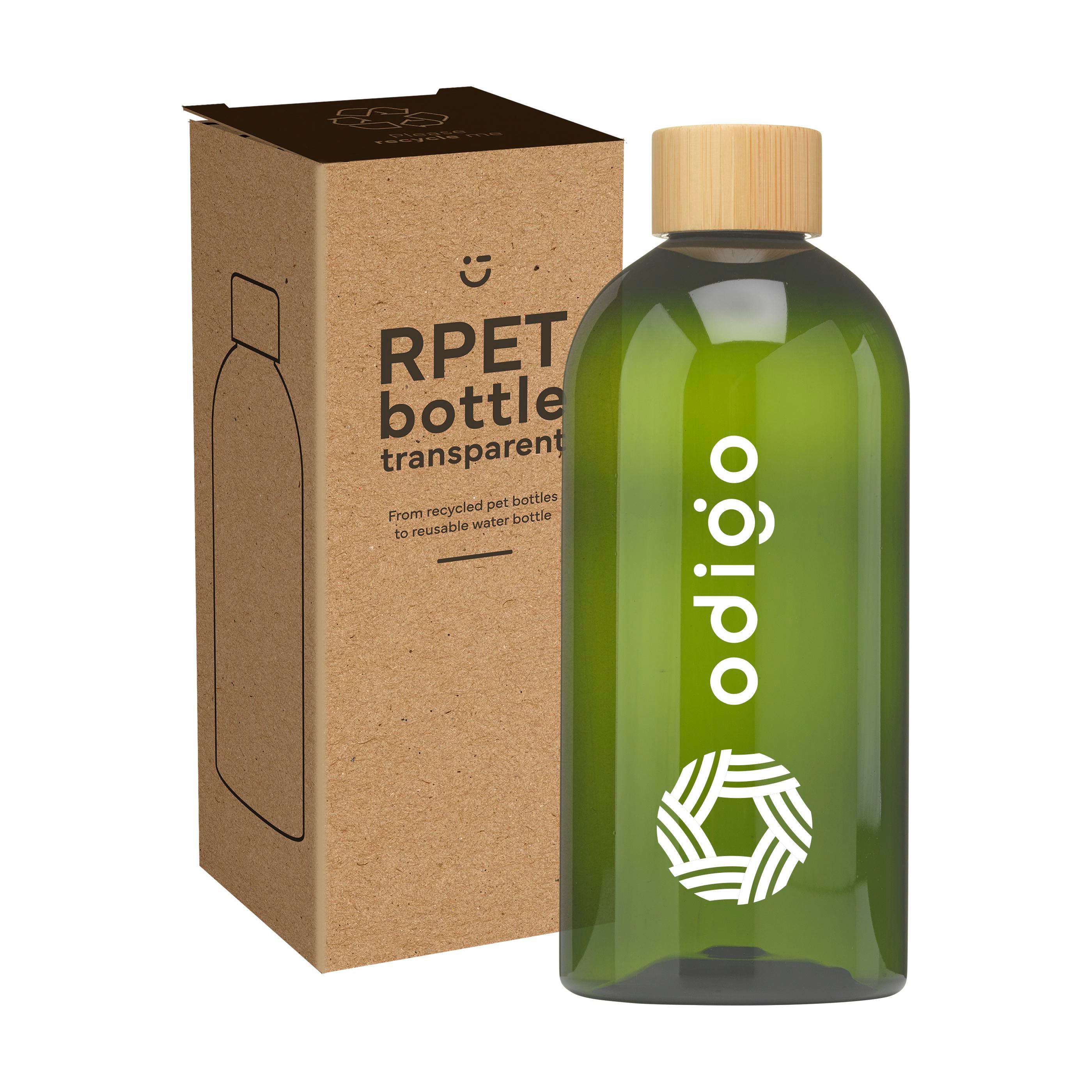 EcoDrankfles Bamboe - Retie bedrukken met logo