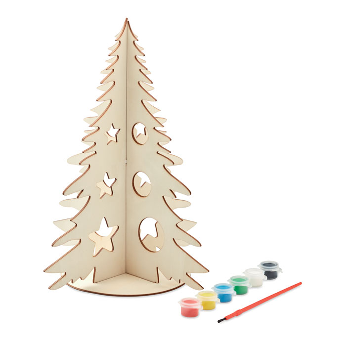Doe-het-zelf houten kerstboom - Herk-de-Stad