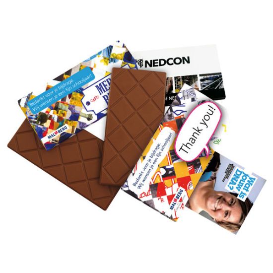 Eigen Ontwerp Chocoladereep - Geel