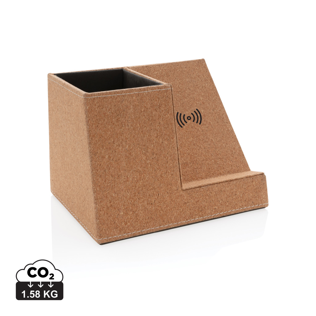 CorkBoost Wireless Oplader en Penhouder - Zulte