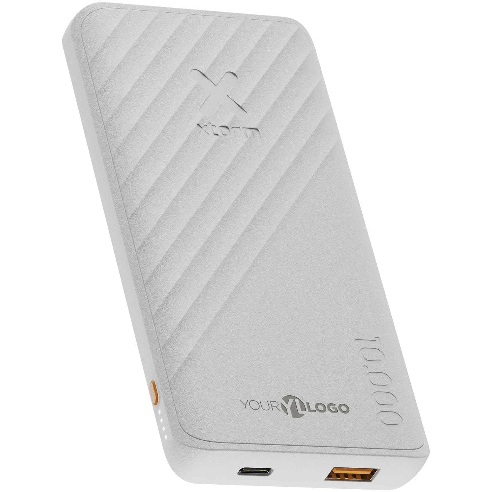 Xtorm XG210 Go2 snellaadbare powerbank van 15 W 10.000 mAh. bedrukken met logo