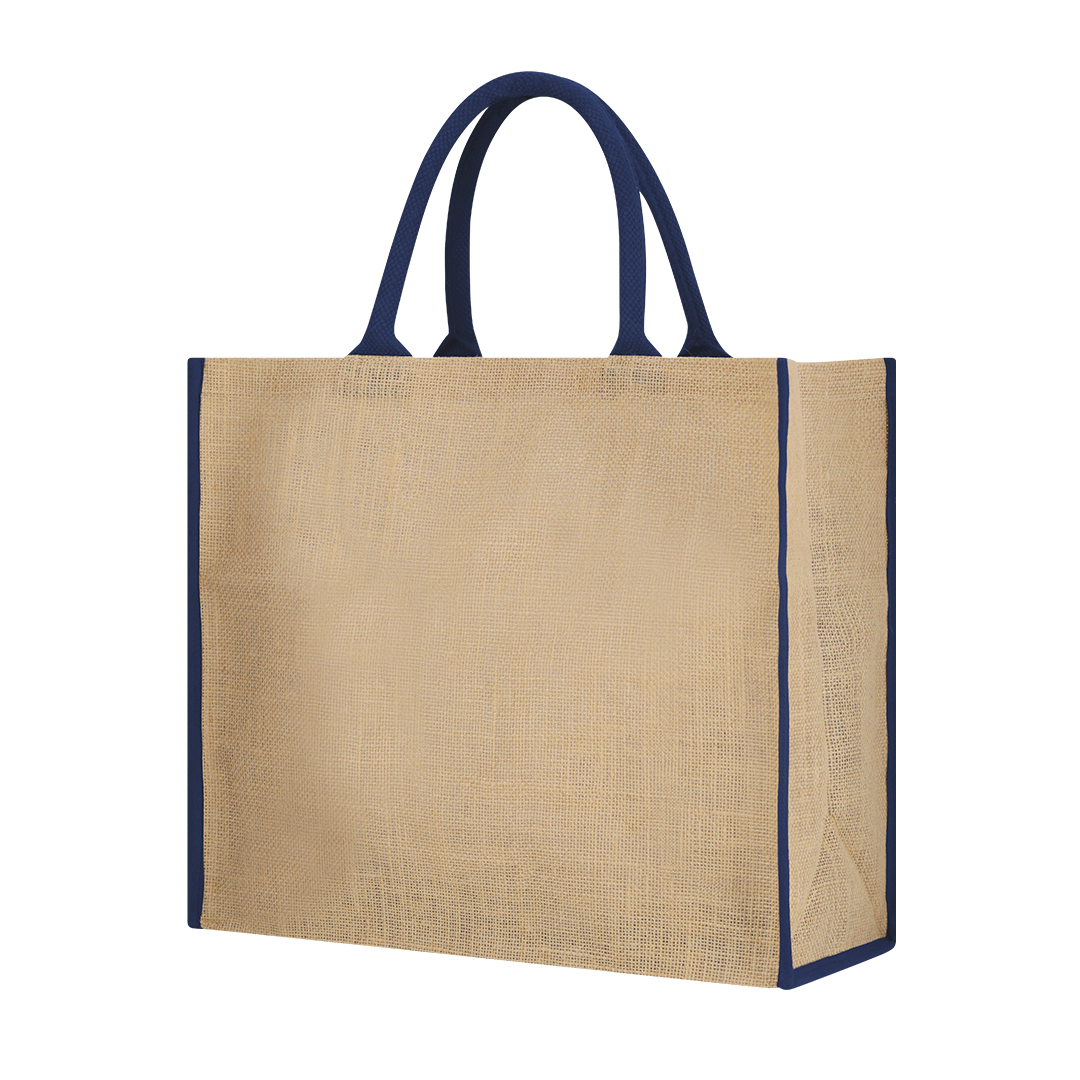 Jute Shopper Met Velcro Sluiting - Veulen