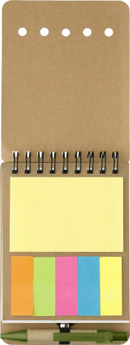 Kartonnen memomap met Pen - Heuvelland