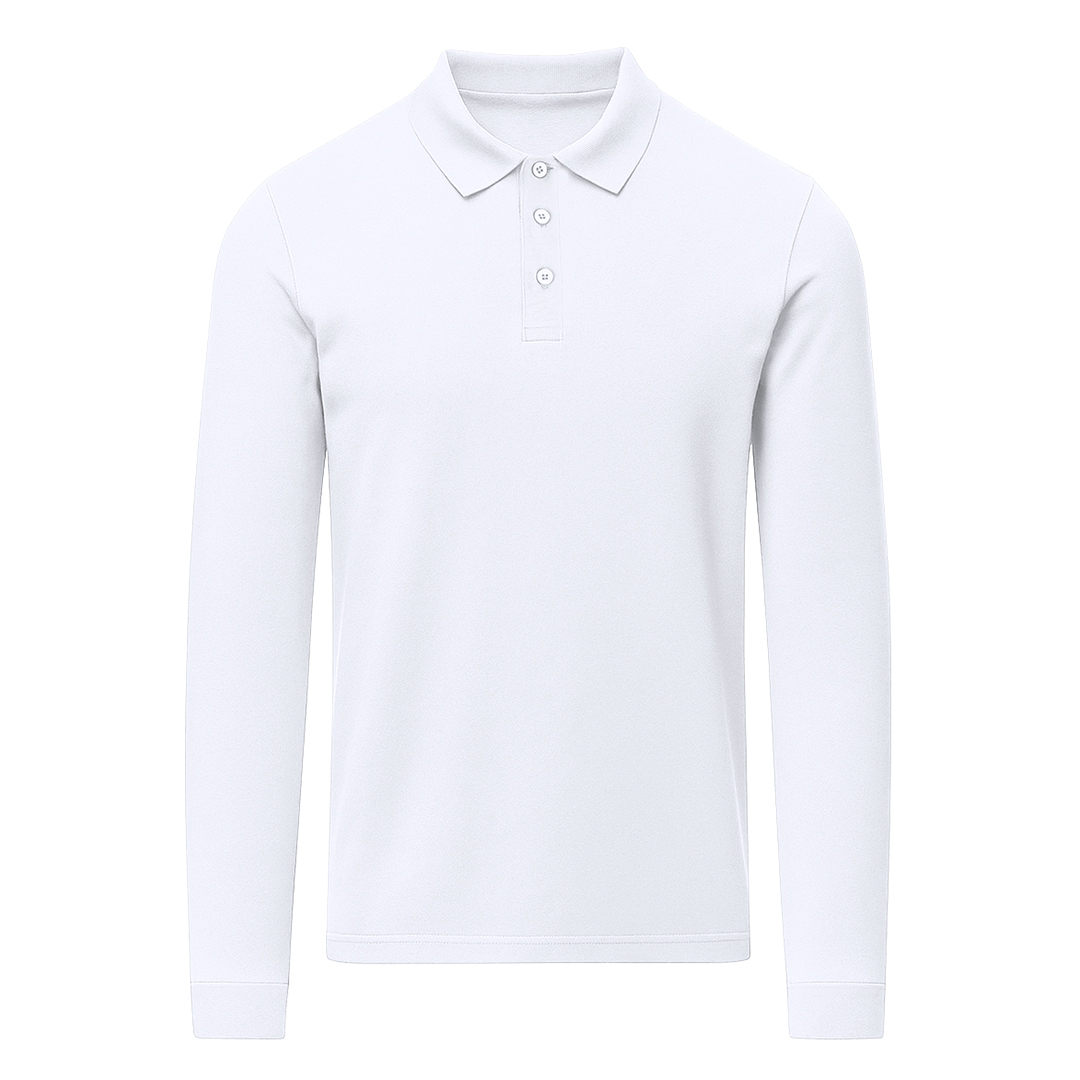 Volwassenen Wit Polo Shirt Charlot