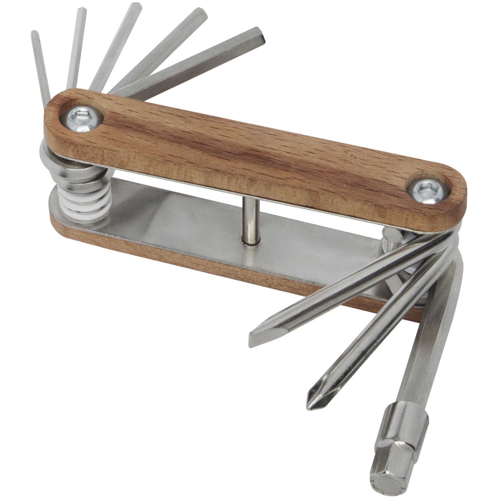 Fietser 8-in-1 houten fiets multitool - Beveren