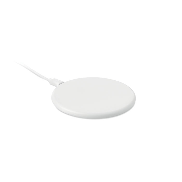 Draadloze oplader 10W van gerecycled ABS - Ichtegem