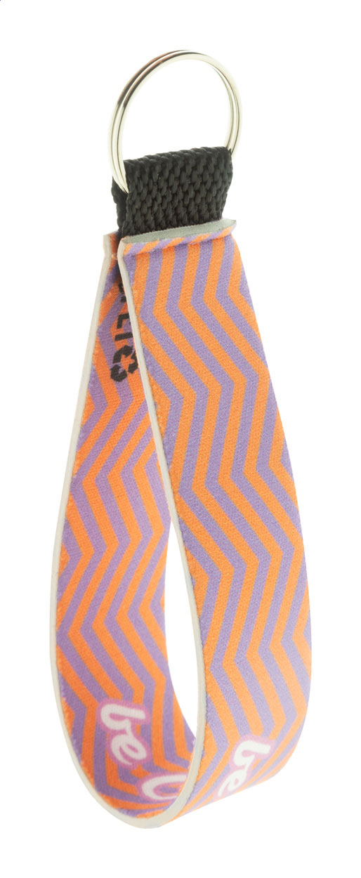 Herbruikbare Sleutelhanger van Gerecycled RPET - Geraardsbergen