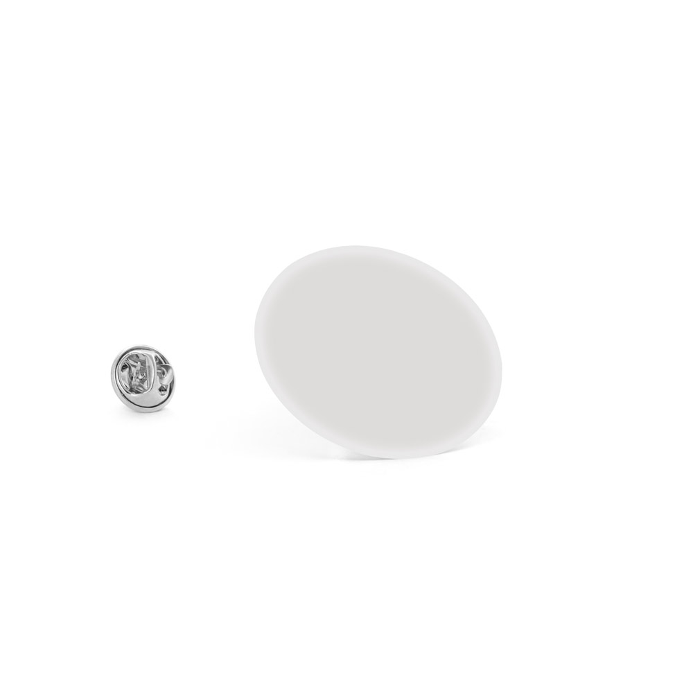 Doming 1 ronde flexibele badge met uw logo, 15 mm