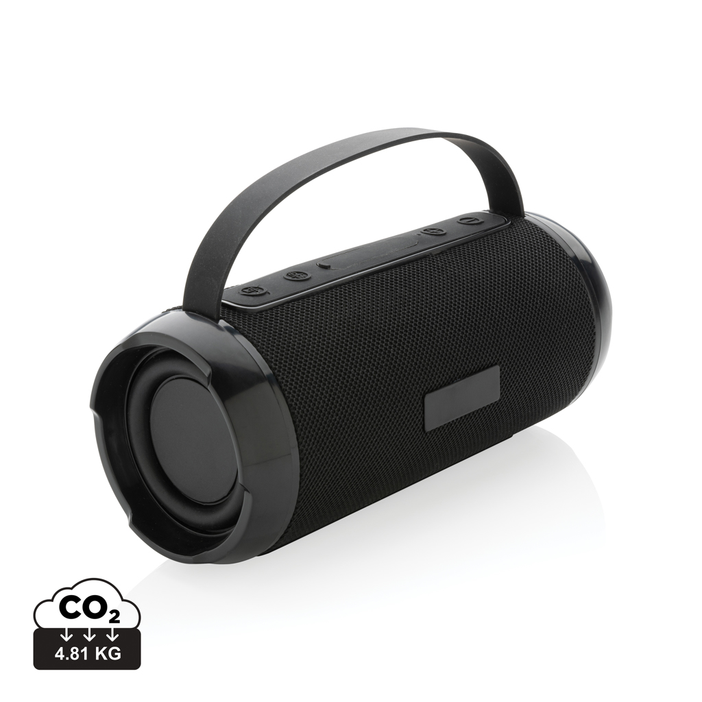 Waterdichte 6W-speaker van gerecycled plastic - Geel
