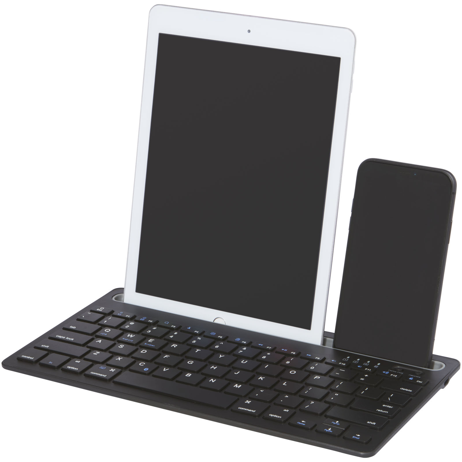 Hybride multidevice toetsenbord met standaard - Ravels