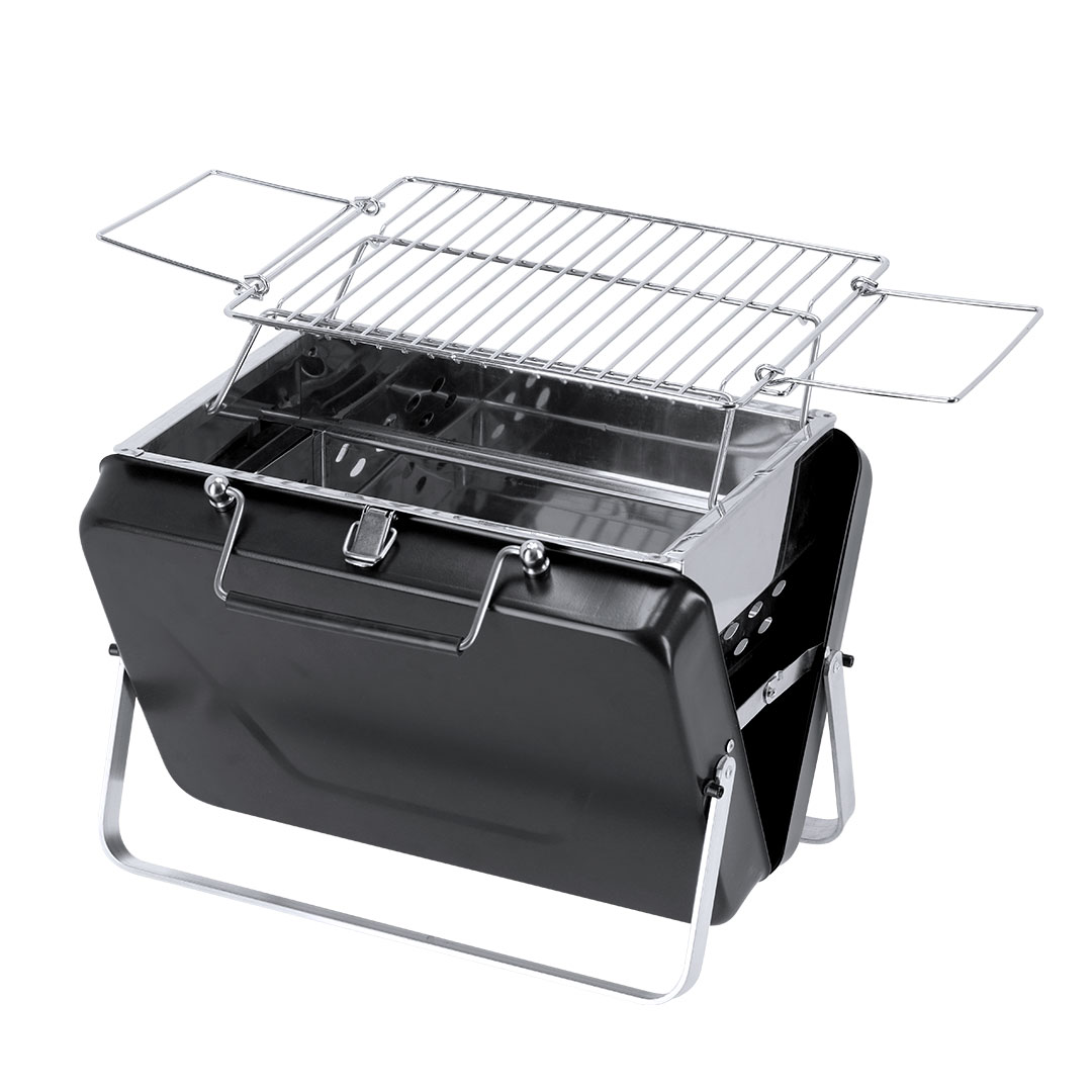 Opvouwbare RVS BBQ met Draagkoffer - Wommelgem