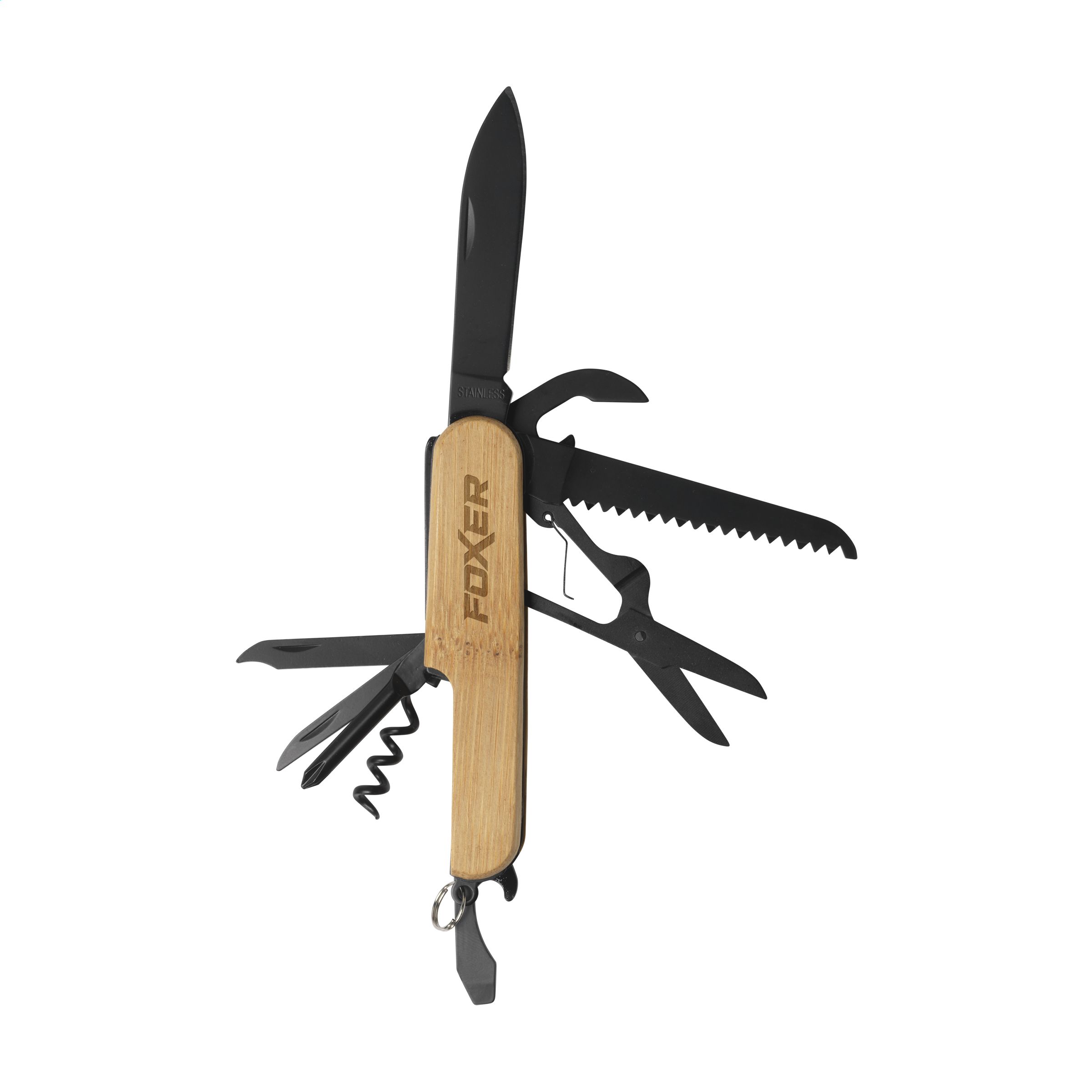 Bamboe Multitool Mes - Wingene