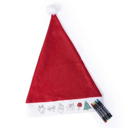 Kinderen Kerstmuts Kleurplezier - Gent