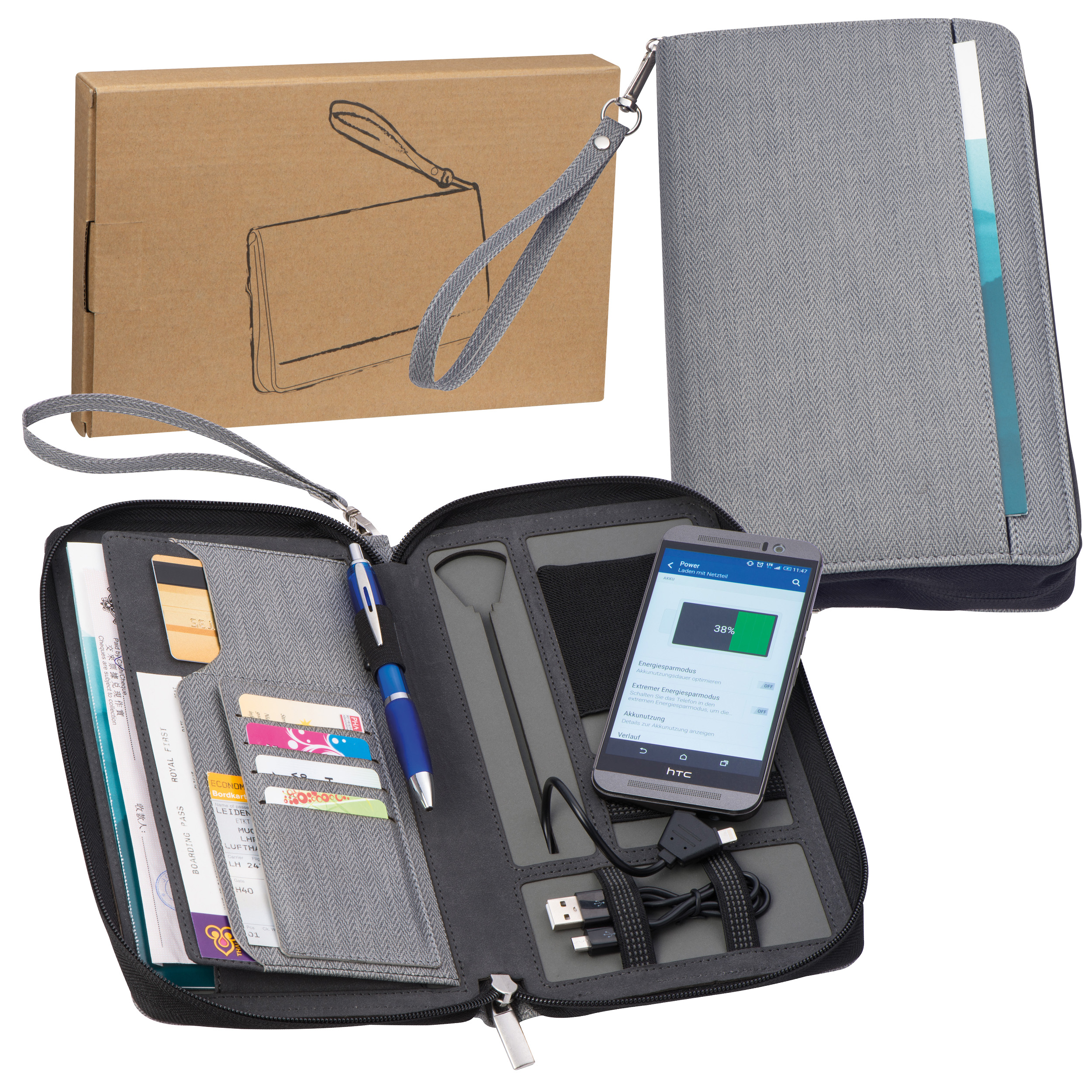 PowerOrganizer Lederen Map - Tremelo