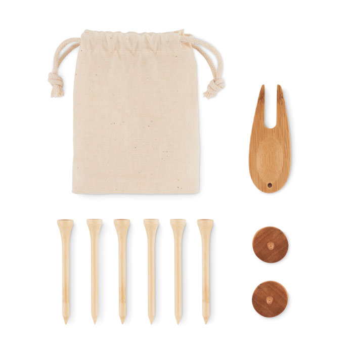 Bamboe Golf Set - Tienen