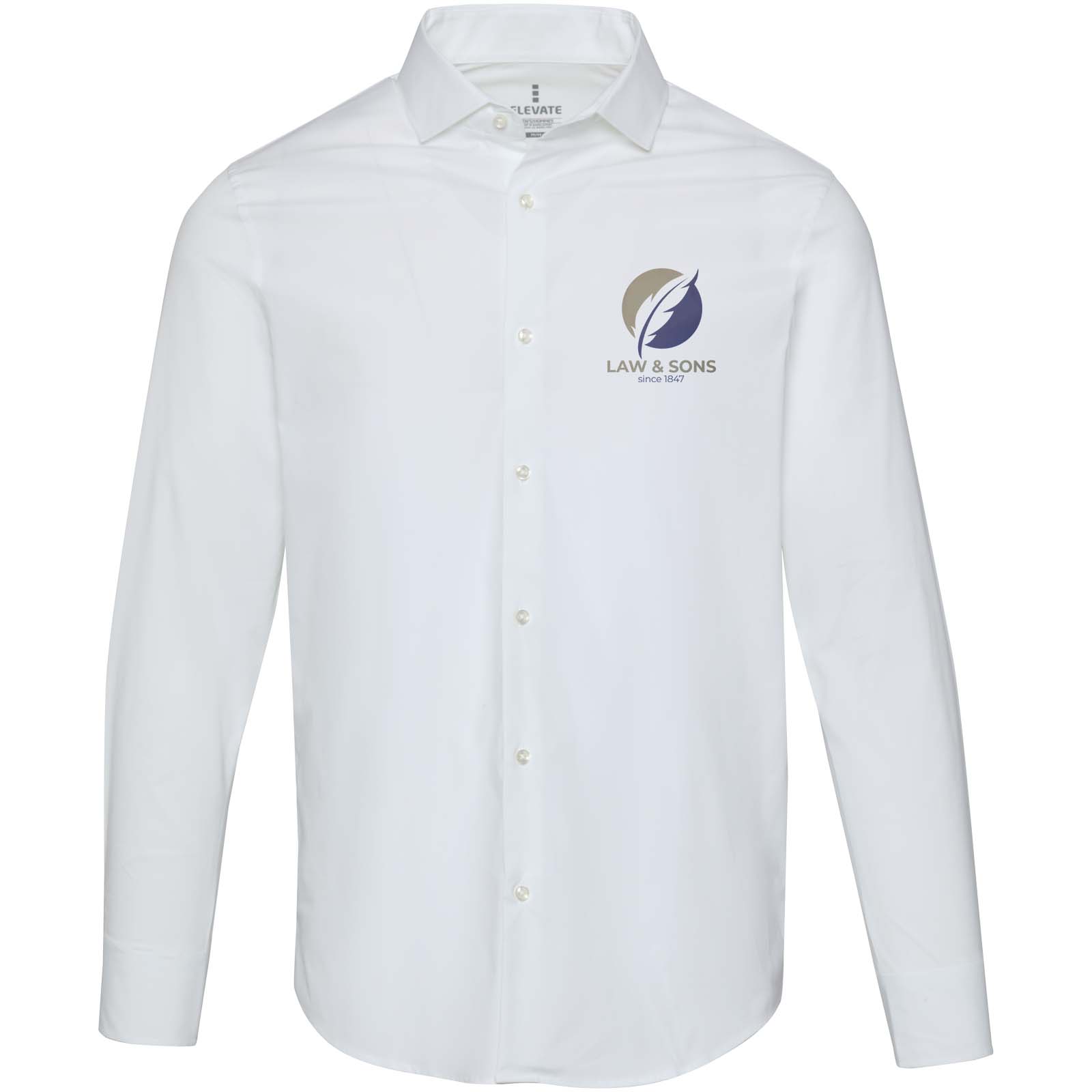 Comfortabele Mannenpoplin - Zeveren