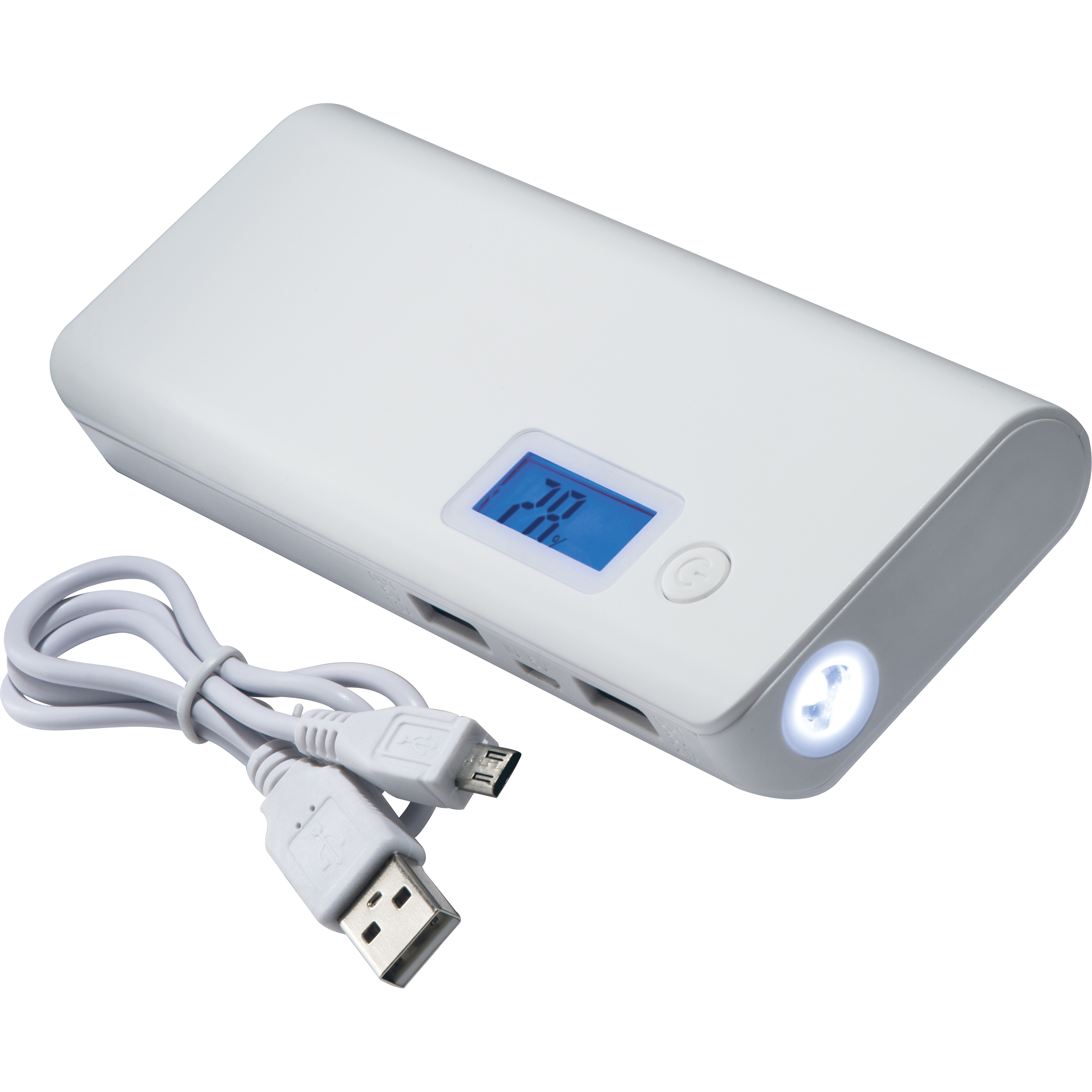 Energiebank 10000 mAH Digitaal - Ledegem