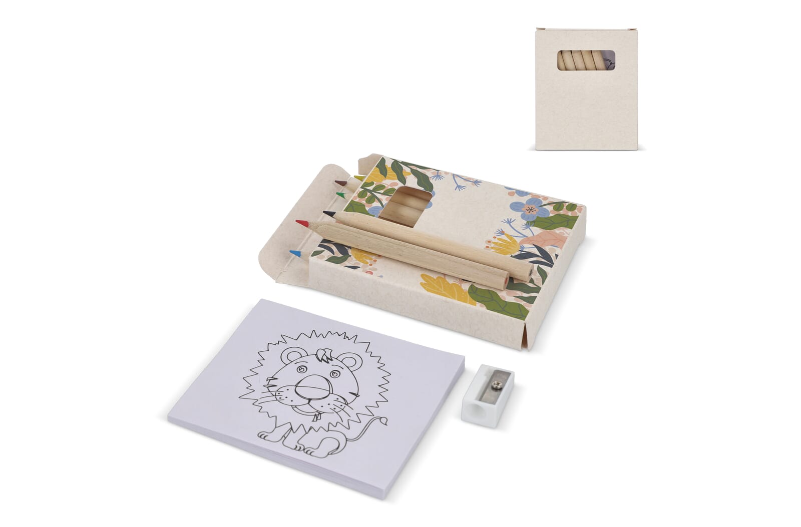 Kleurrijke Reisset in Gerecycleerd Melkpak - Eeklo bedrukken met logo