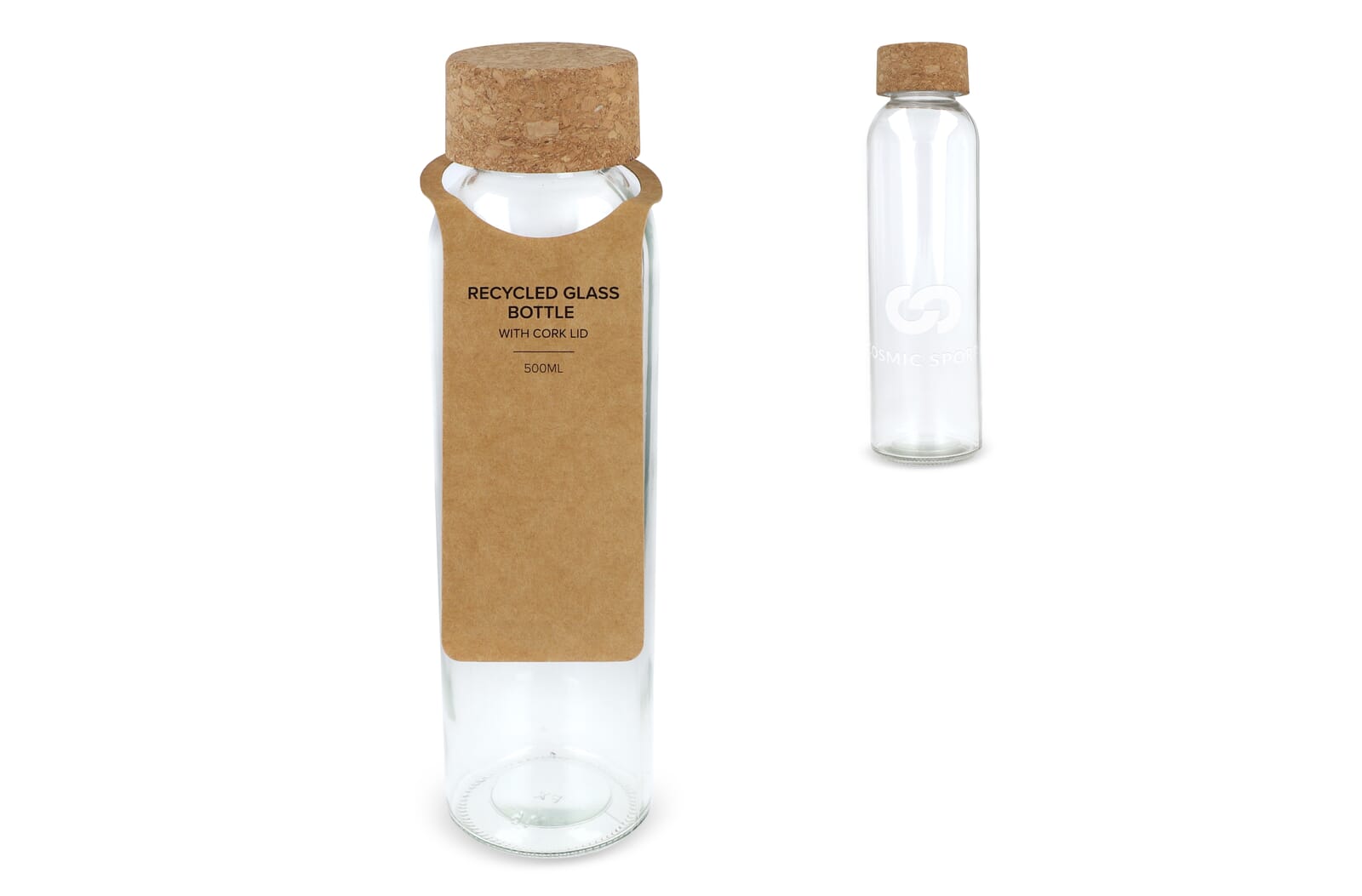 Hergebruikte Fles Met Kurken Dop - Liedekerke