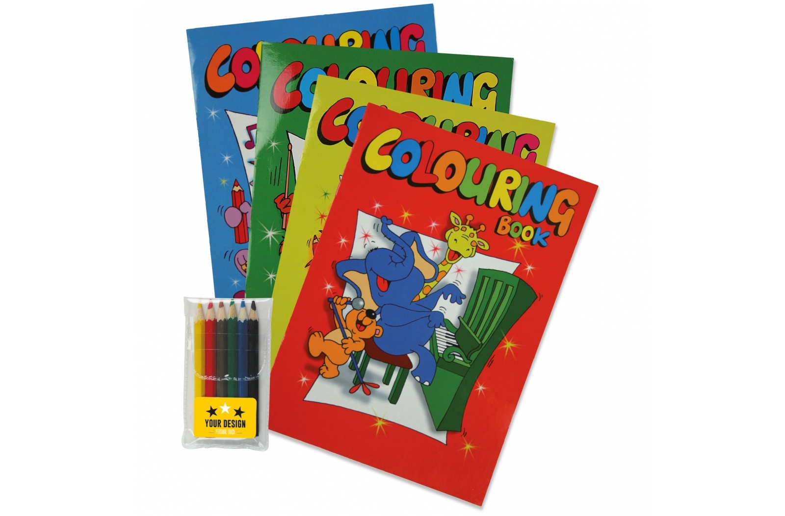 Kleurenboek en Potloden Set - Buggenhout