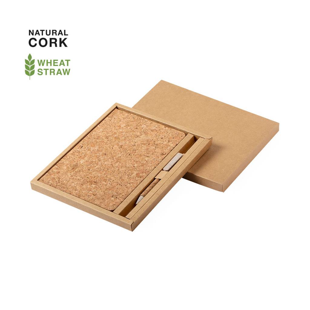 Natuurlijk Notitieblok en Pen Set - Grimbergen