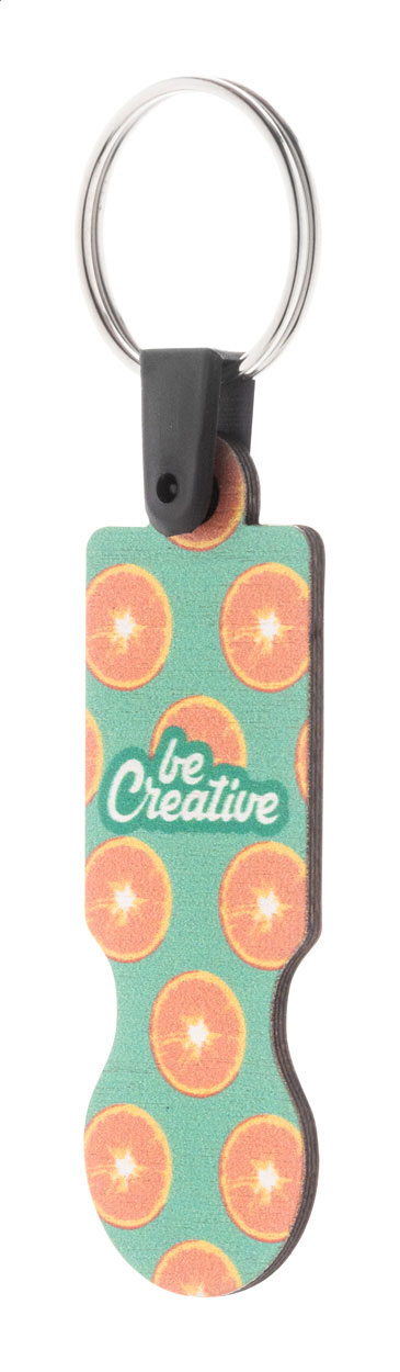 Eco Winkelwagenmunt Sleutelhanger - Borsbeke