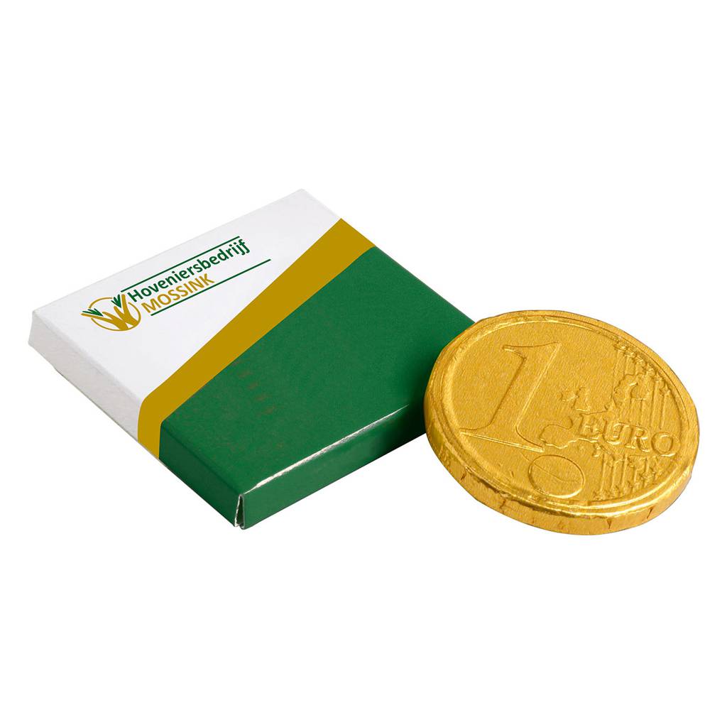Kleine doos met chocolade munt - Sint-Denijs-Westrem