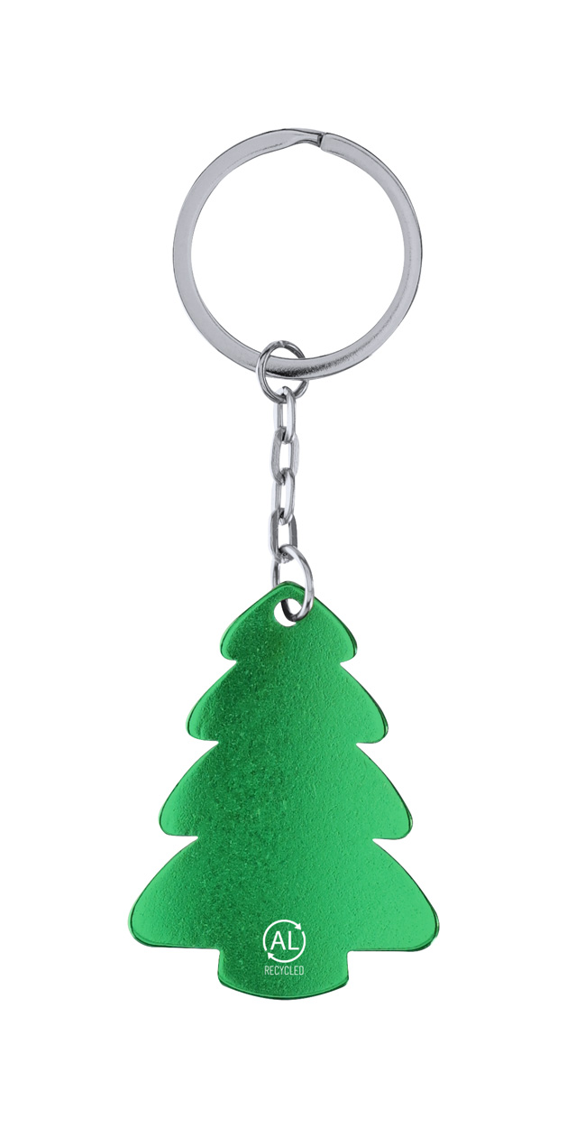 Kerstboom Sleutelhanger - Kortrijk bedrukken met logo