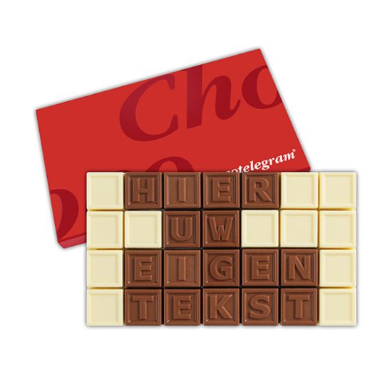 Chocolade Telegram Geschenkdoos - Sint-Blasius-Boekel