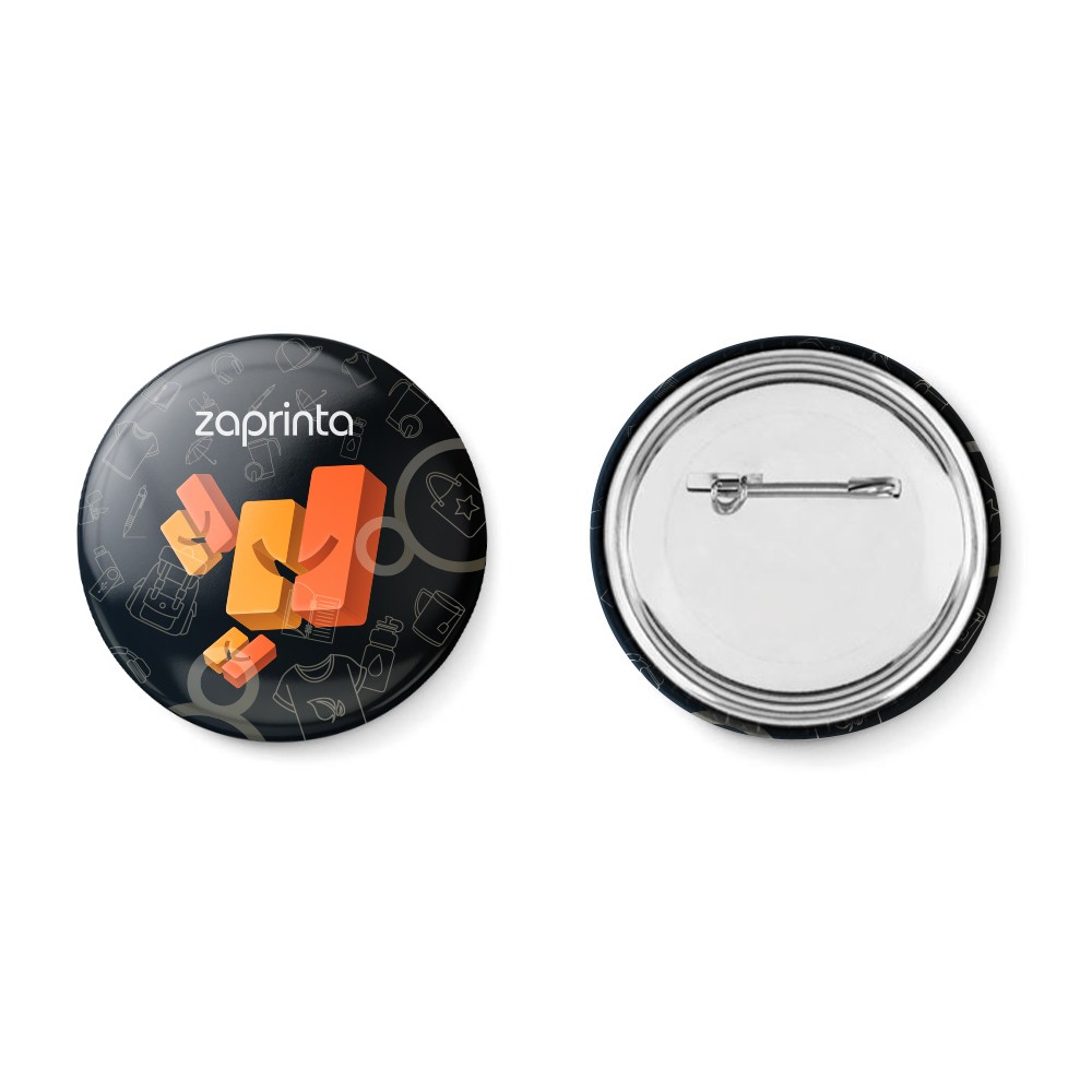 Speldknop met Papieren Inleg - Edegem