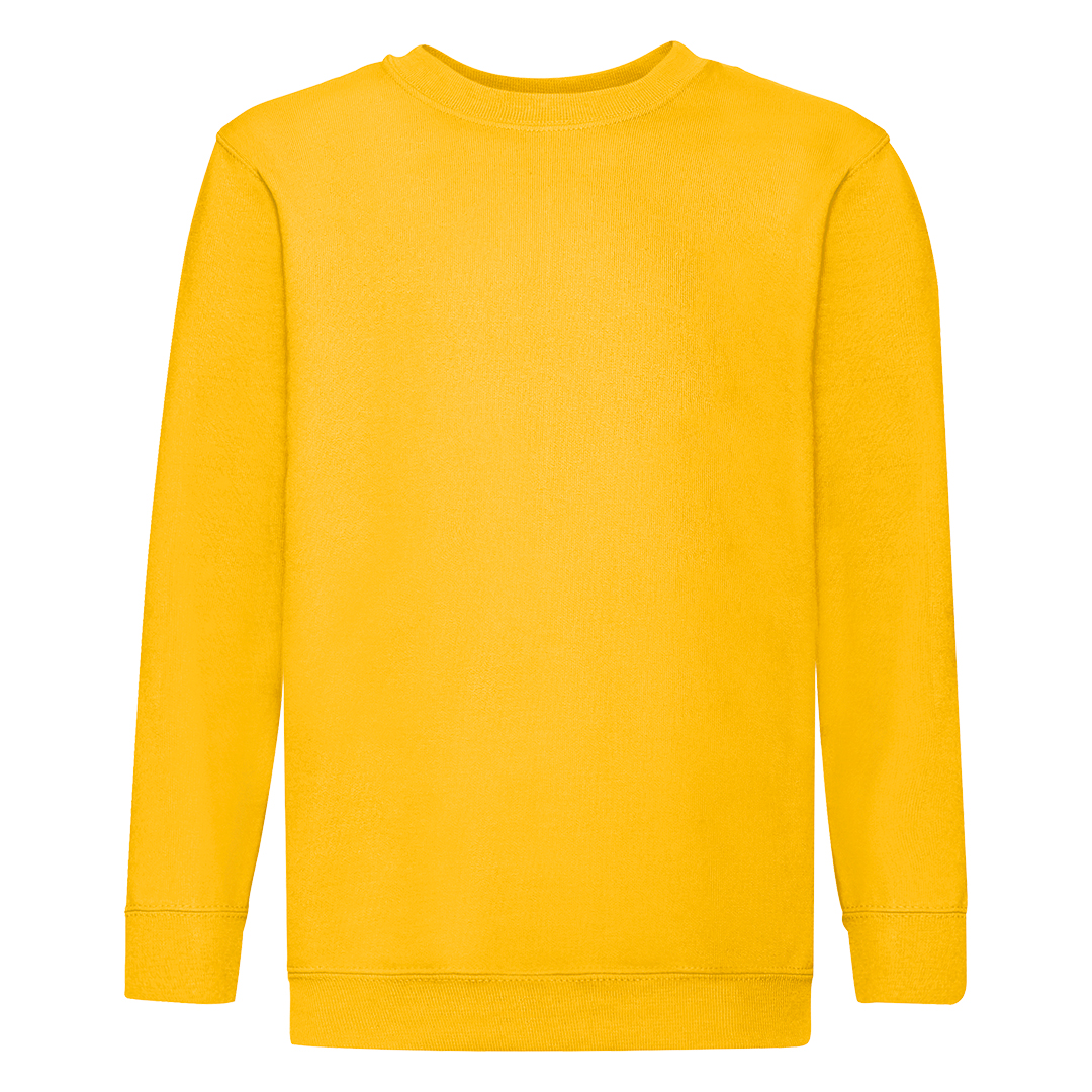 Kindertrui Klassieke Set-In Sweatshirt - Haacht