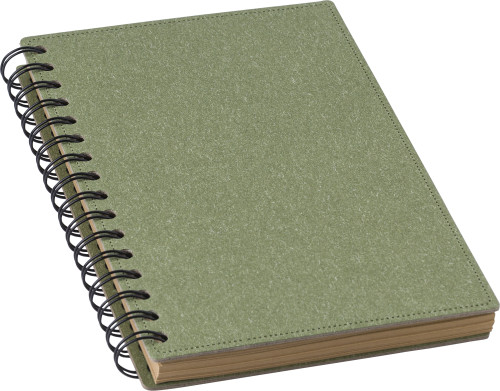 EcoScribe Wirebound Notebook - Wichelen bedrukken met logo