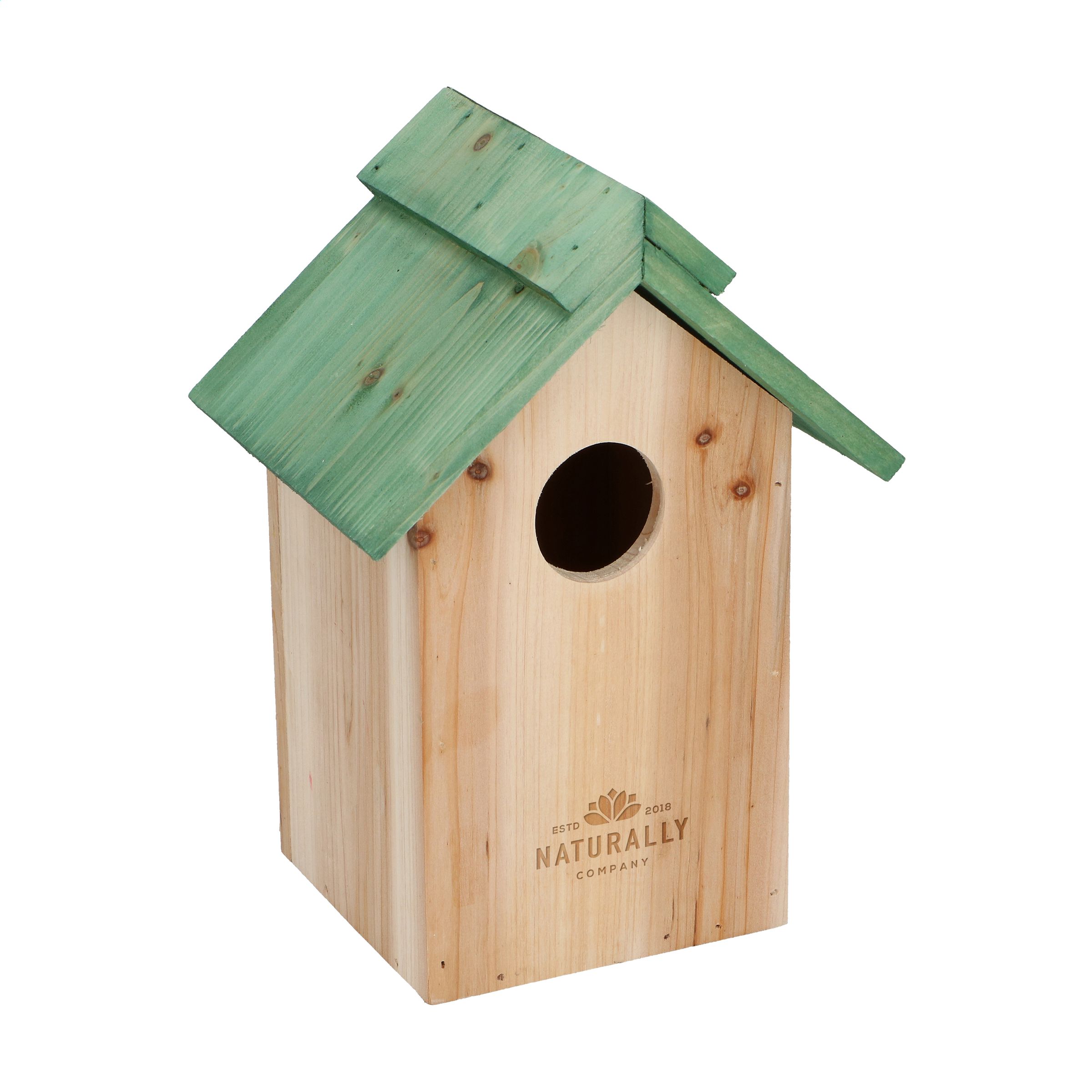 Vogelhuisje Groen Dak - Wijnegem