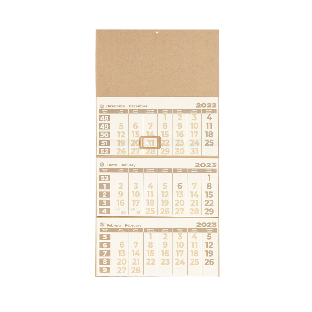 Kwartaal Wandkalender - Mortsel