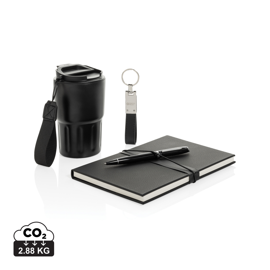 Swiss Peak RCS deluxe zakelijke geschenkset met koffiemok bedrukken met logo