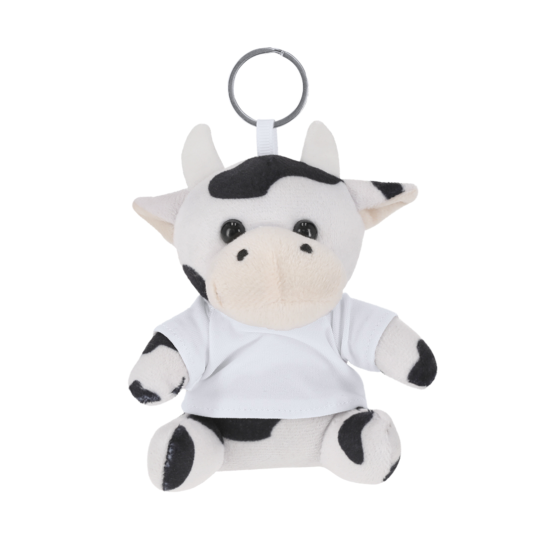 Koe Knuffel Sleutelhanger - Bertem bedrukken met logo