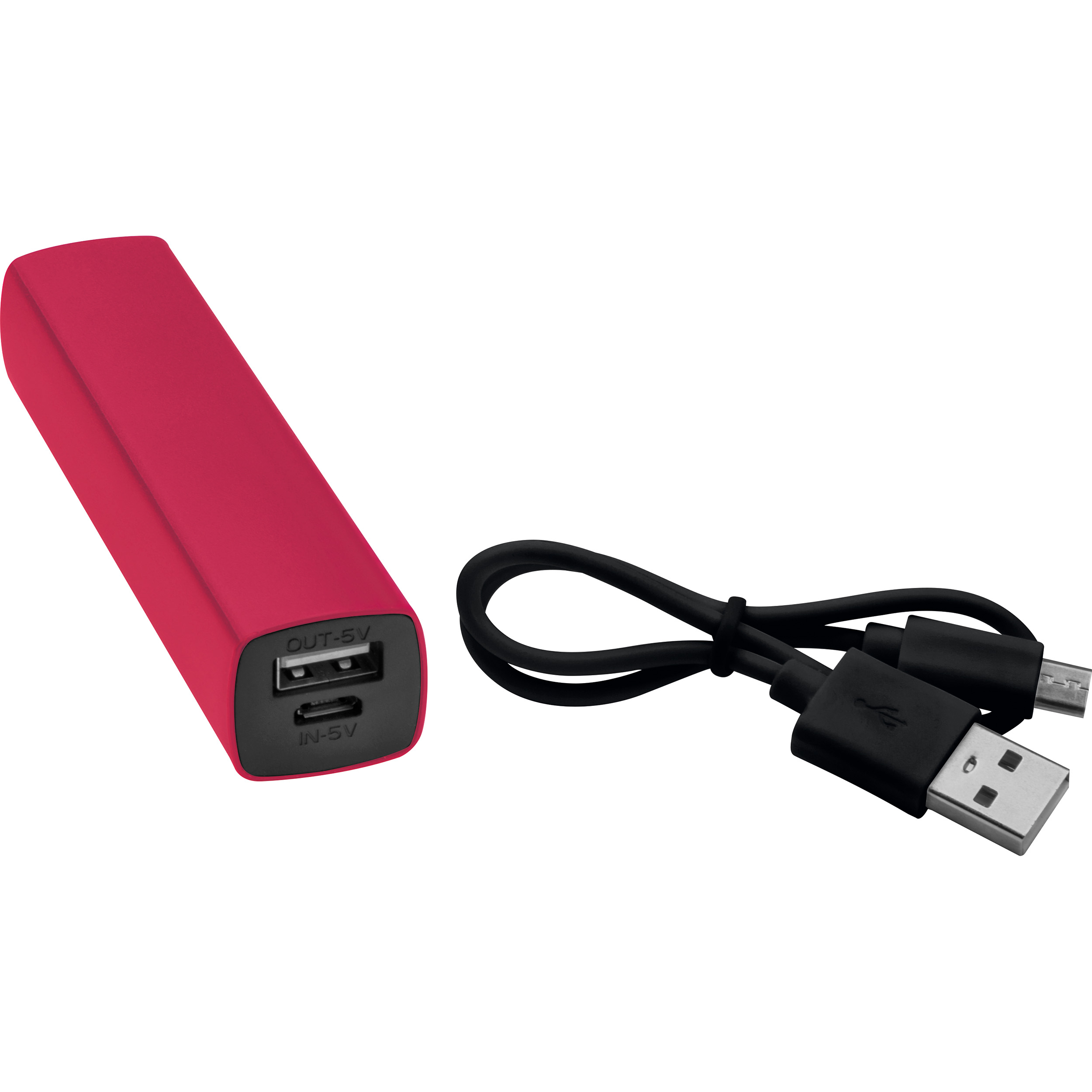Plastic Powerbank 2200 mAh met USB-poort - Deerlijk