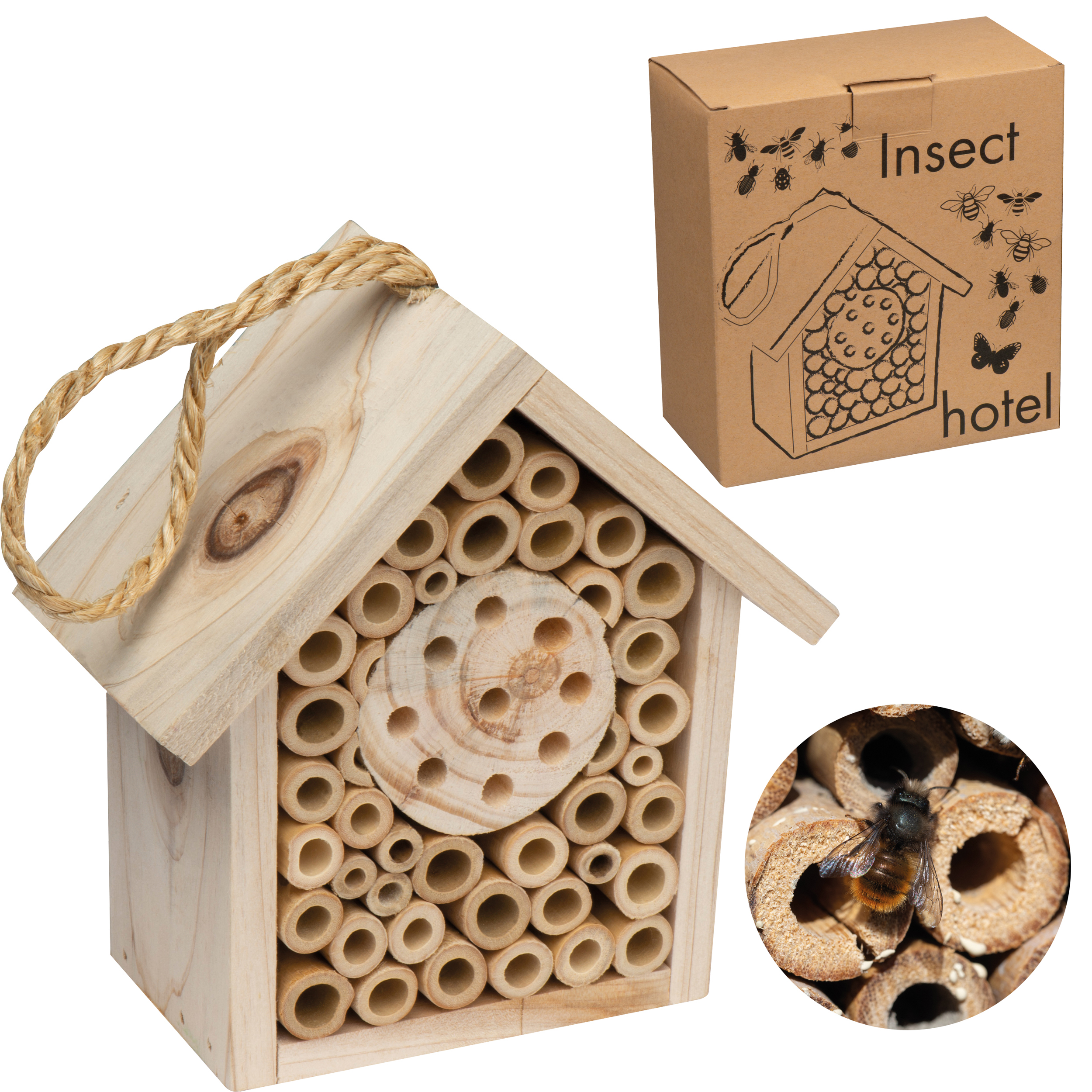 Houten Insectenhotel - Zoersel